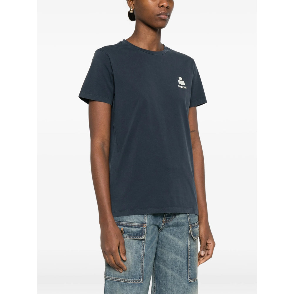 Marant ÉToile T Shirts - Blue | 9dd1fa4c58f4882c3088fda3464ae69fc7e0527a