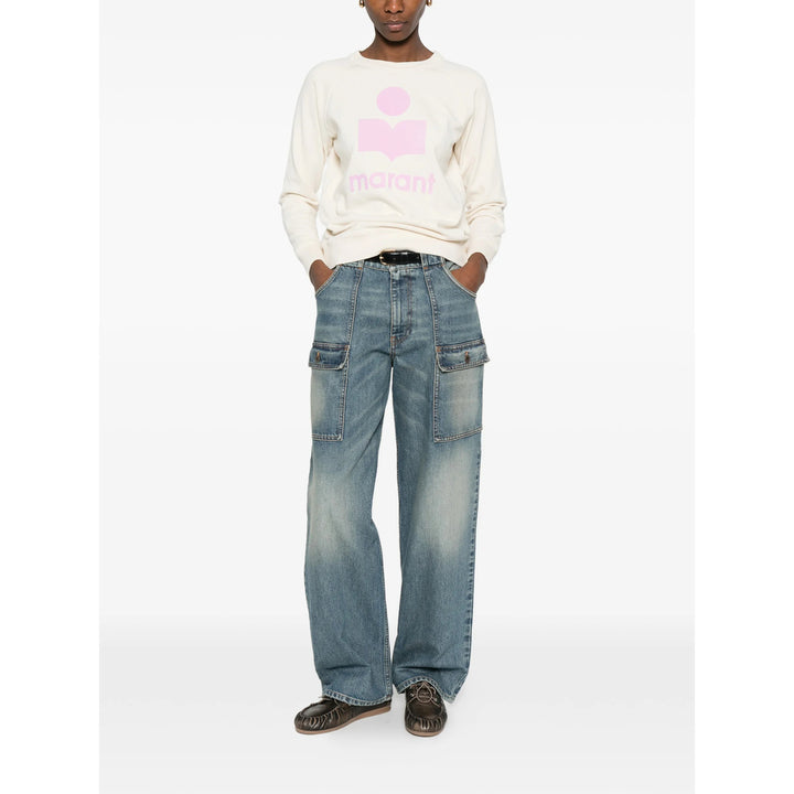 Marant ÉToile Sweatshirts - Neutral, Pink | c252686c964aaf64ca4038b3ab22e3c240f45f90