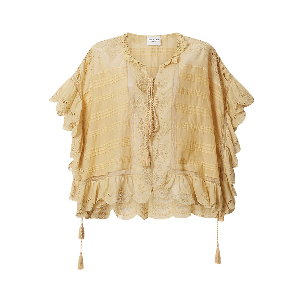 Marant ÉToile Tops - Yellow | 868fbd3b03de2e7cbde153cb5c9cc67469e5a959