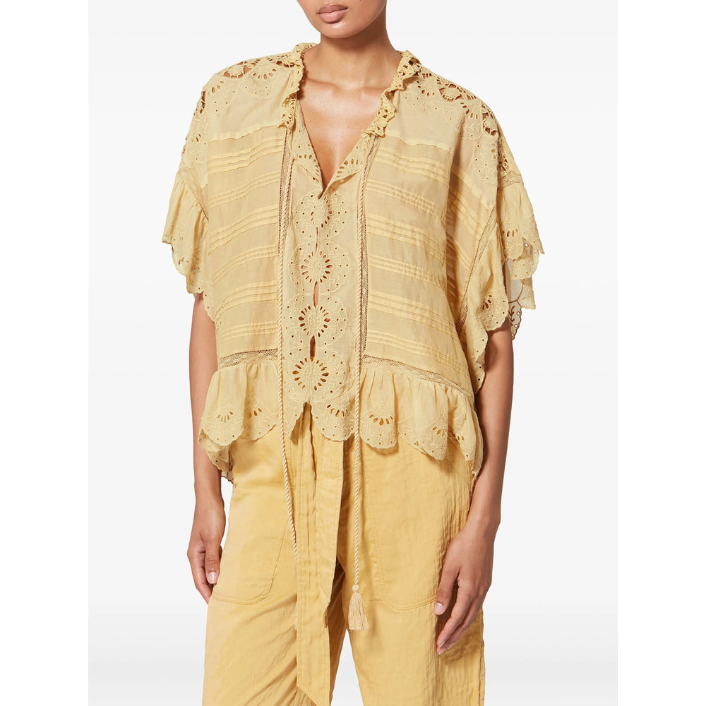 Marant ÉToile Tops - Yellow | 48037f9c6b75adb87a92e3b374568eff27977c09