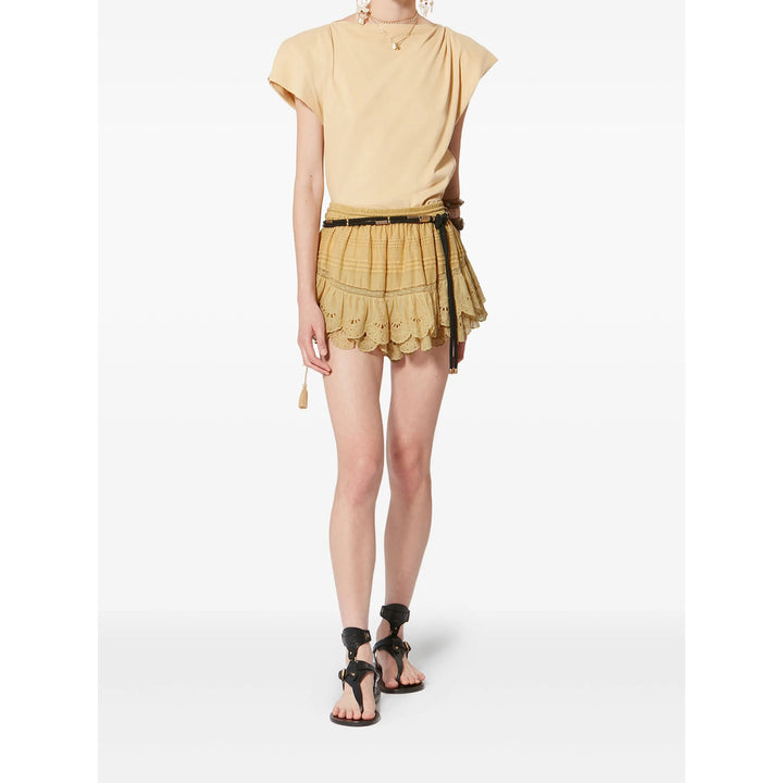 Marant ÉToile Shorts - Yellow | 27f0b1aa3fd1a7e4a19cc0bbc6fbed574f69a924