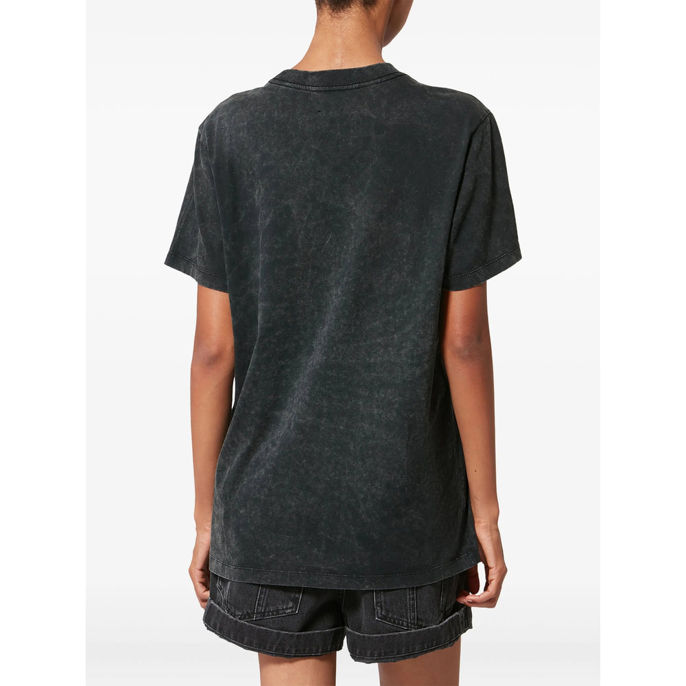 Marant ÉToile T Shirts - Black | 1a205c3e2ca2b3a6cd37403f57e3eb21e18435a2
