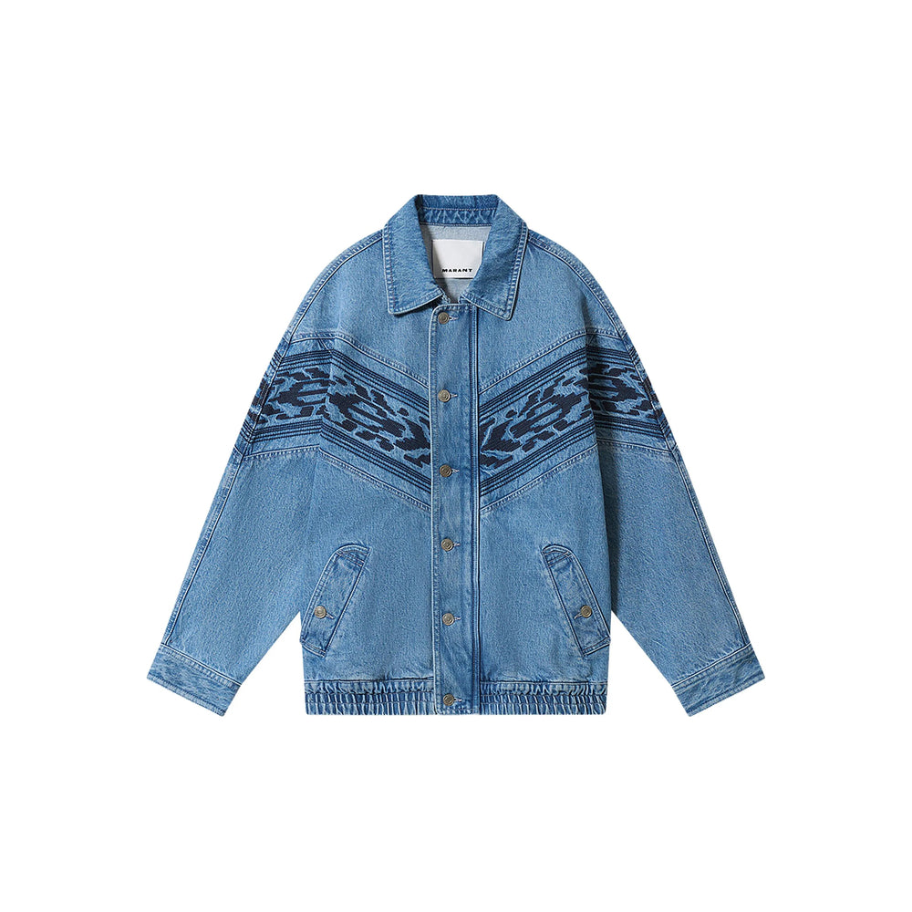Isabel Marant Outerwears - Blue, Black | 22fbe2183b58281c4245f0e433f28b5a52ef393e