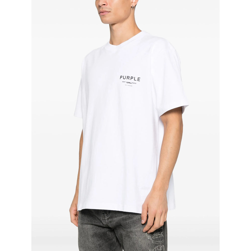 Purple Brand T Shirts - White/White | a0a9c2e2c04f88dd0af4e71c92d3c1a45892f112