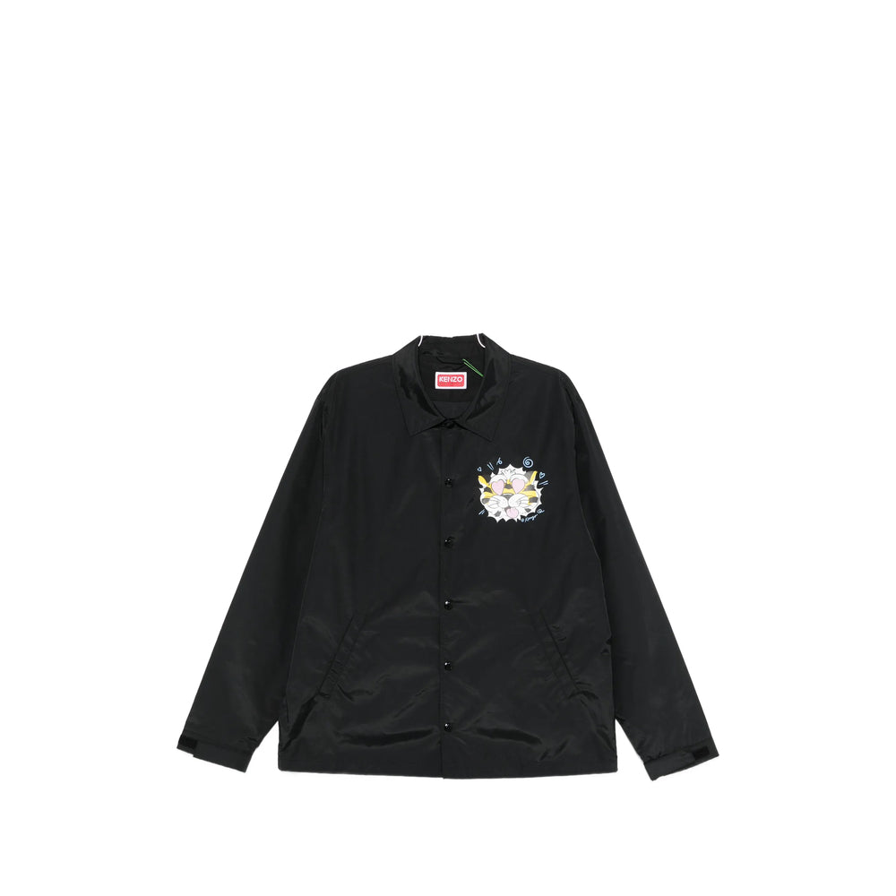 Kenzo Outwear Waistcoats - Black | 92621c7ae279d443e4d253e1f409b706883fccc8