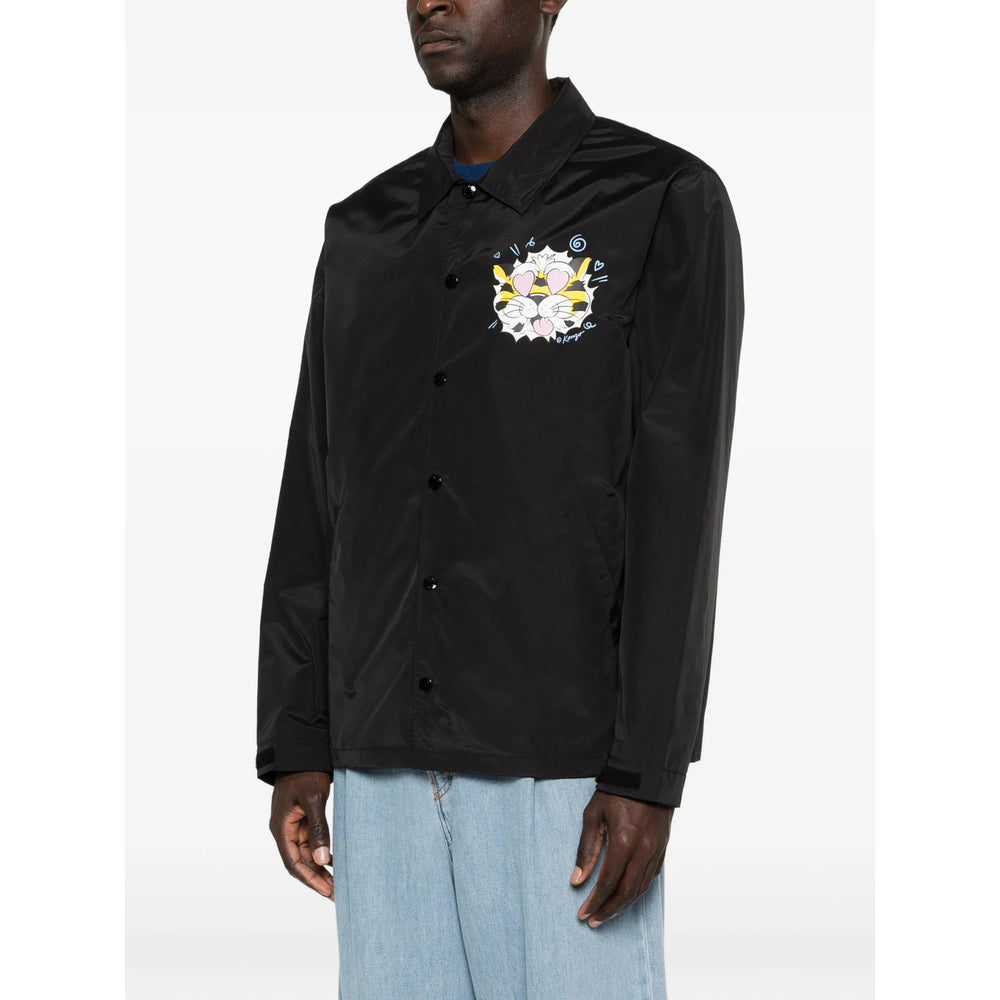 Kenzo Outwear Waistcoats - Black | 91480542318b58b14659e6ae38643f3cf20d9e3a