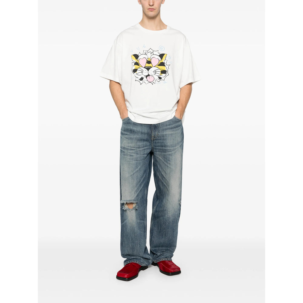 Kenzo T Shirts - White, Yellow | ba39813f71b1403b10b33e0225119311b8c26d7f