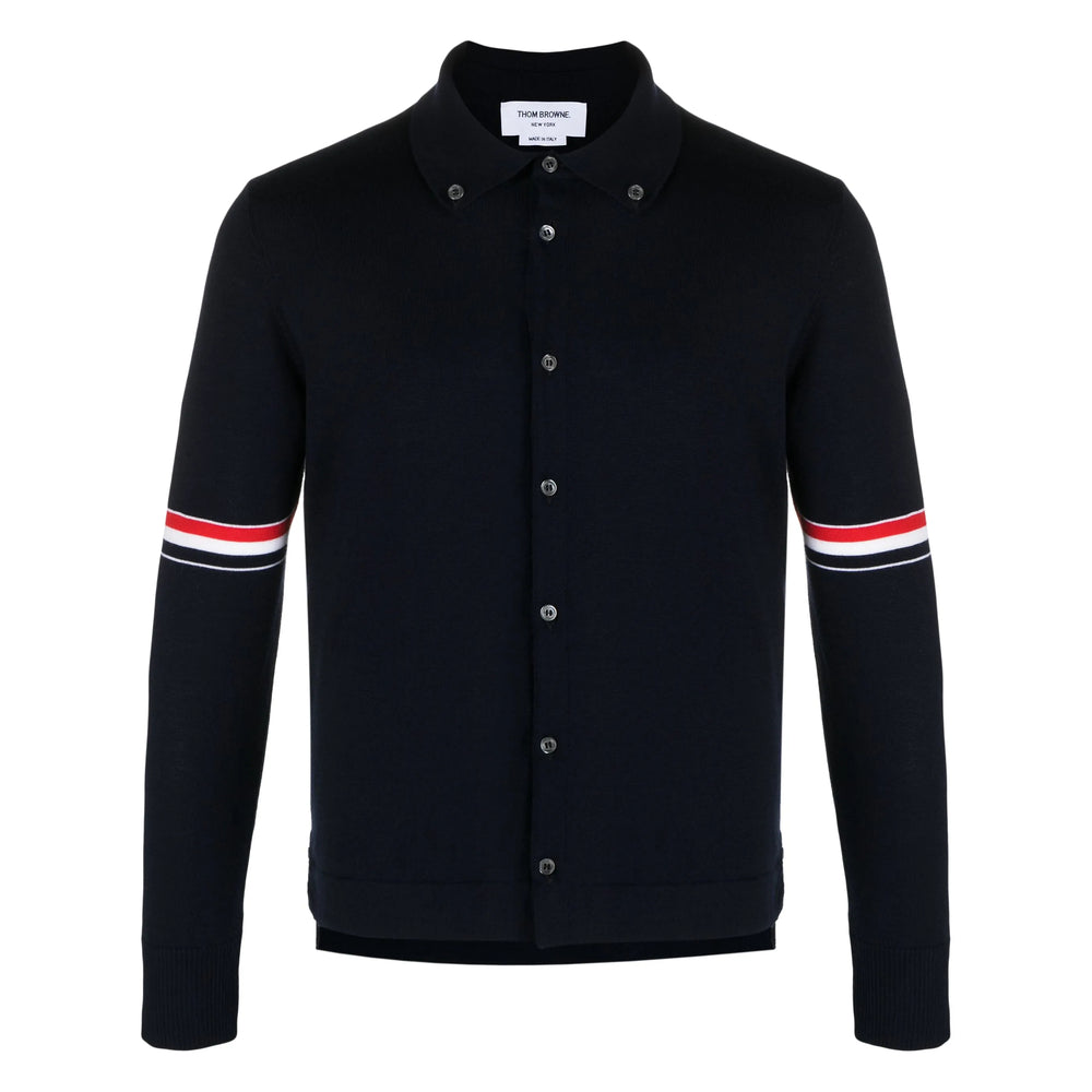 Thom Browne Shirts - Blue | ee2804ca6b8ef4e3d5a76a84f208e969e1e2bb14