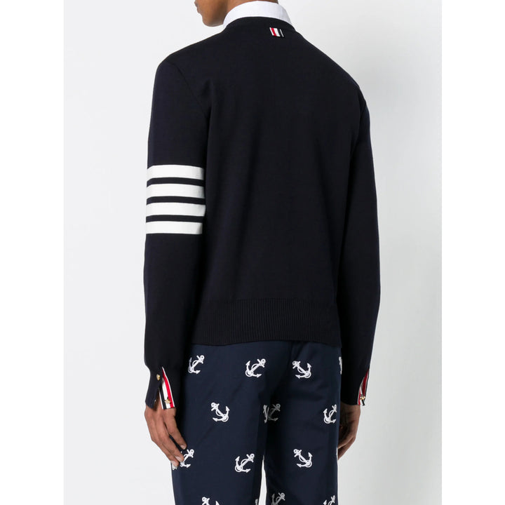 Thom Browne Sweaters - Blue | d82f2fd8bafd434597a29f4f50f60377eb2296d4