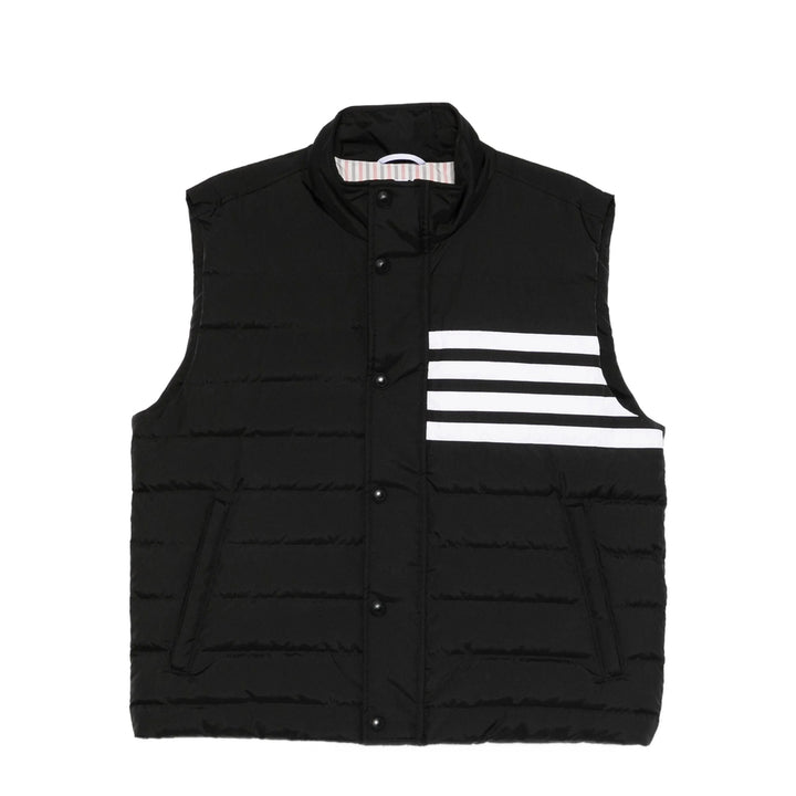 Thom Browne Outwear Waistcoats - Black | e5f2a84eb22483556bc7877a45cac2590b35c33b