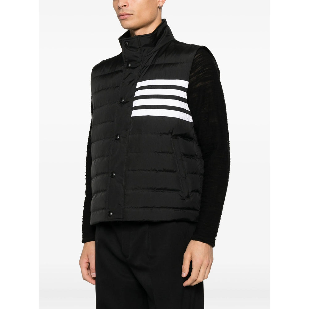 Thom Browne Outwear Waistcoats - Black | a2c16c8e32fc490b13c25065b5571e2ffe945f90