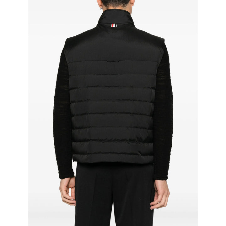 Thom Browne Outwear Waistcoats - Black | c6f703b469ea7b3d48e6fe870d6254f8cf0d505a