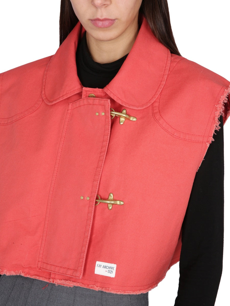 Fay Gilet - Red | Wanan Luxury