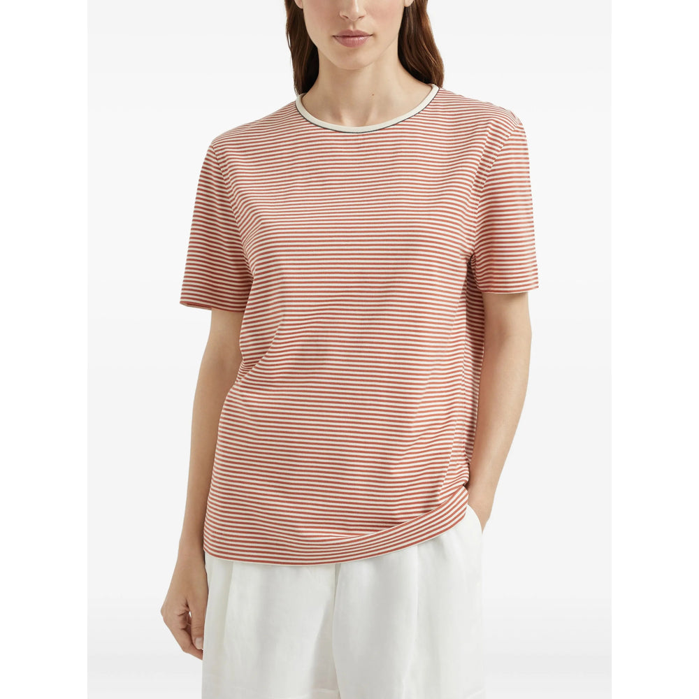 Brunello Cucinelli T Shirts - Orange | 46f85c52806f15ca3f7b88293664d632946aee23