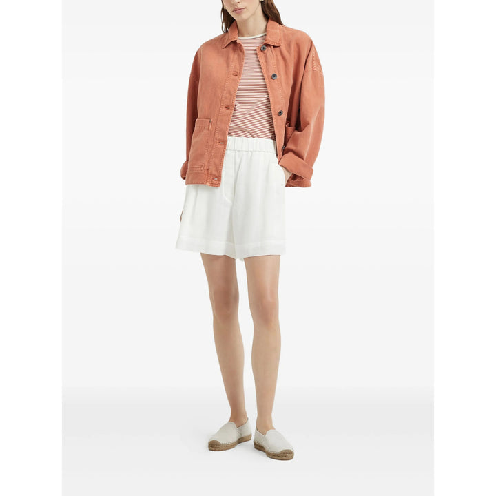 Brunello Cucinelli T Shirts - Orange | c2150b1eacb6e0937f6394c983444af350956f3a