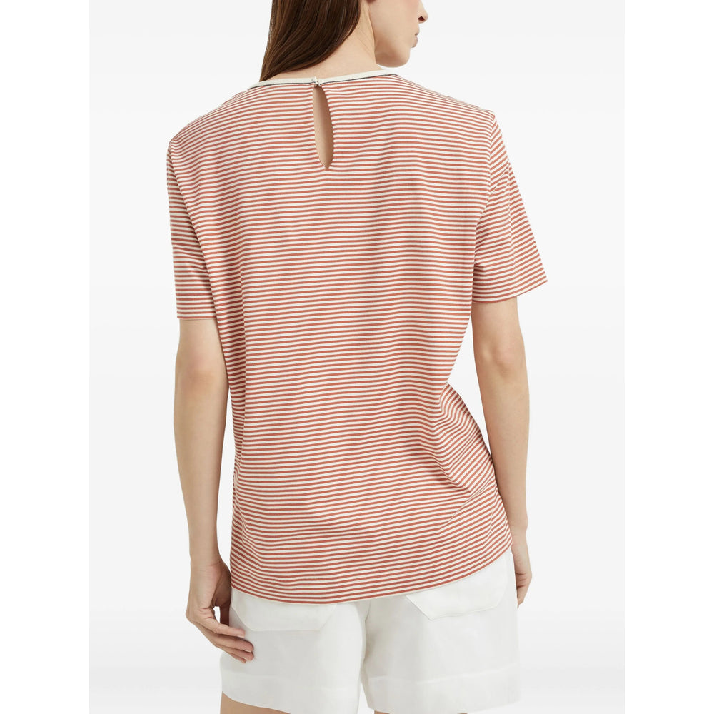 Brunello Cucinelli T Shirts - Orange | d814b943e92d9082ee3f8c97adfd8c54df368d3a