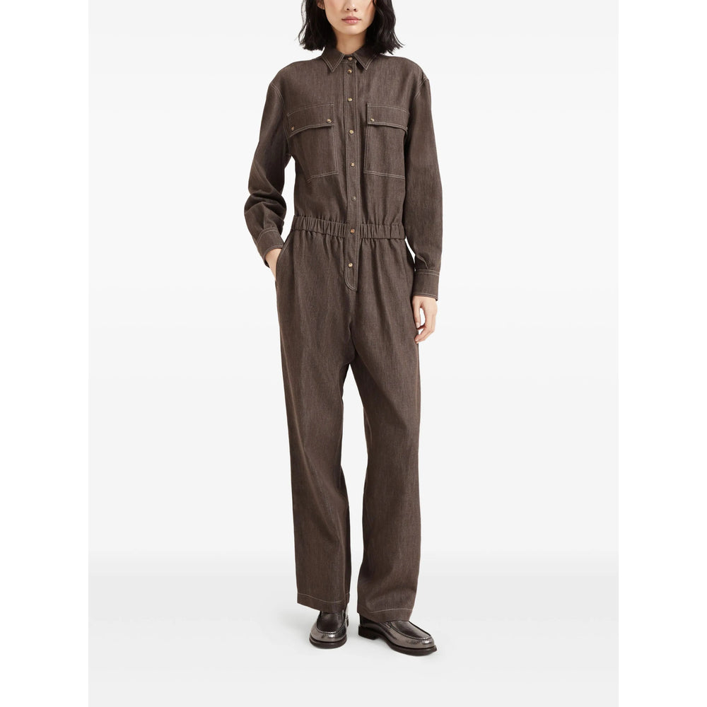 Brunello Cucinelli Jumpsuits - Brown | ca3aa639216624c9a1c8d5da75629da6ebd0a95a
