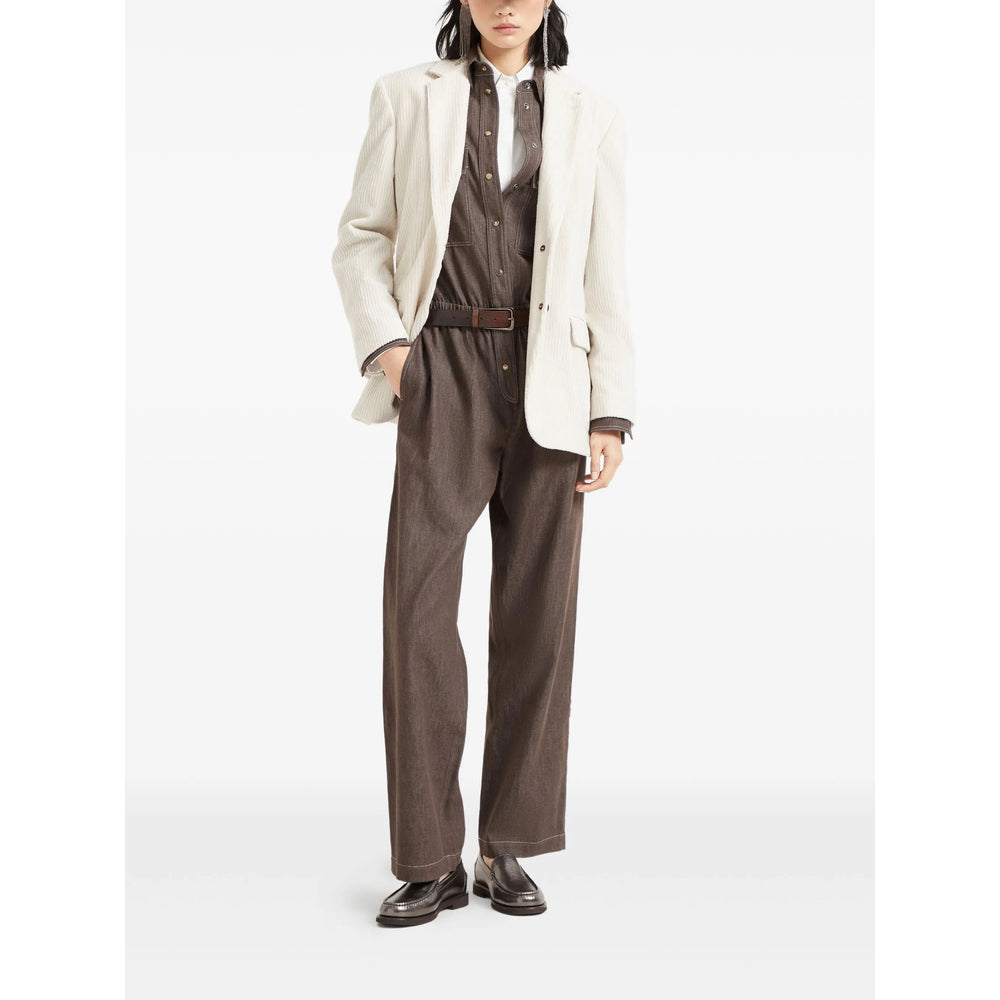 Brunello Cucinelli Jumpsuits - Brown | 91292c30b6eed8e9cc8fd8b2c944bf9745b91bf2