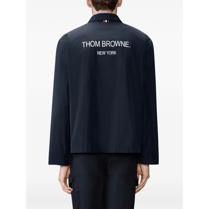 Thom Browne Outerwears - Blue | 117ede8e8baff66f2e95218455a7c04ba650442f