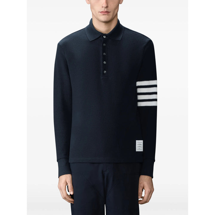 Thom Browne Sweaters - Blue | d39fa112974a559ac04c781cdc6e399e8b499dab