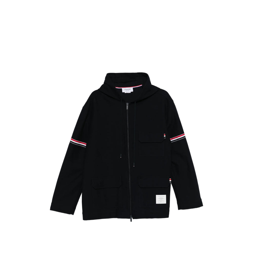Thom Browne Outerwears - Blue | 58e8320c8c5785f2acf9258175130b8b868ca51e