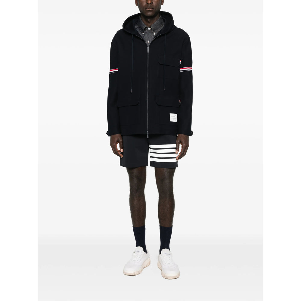 Thom Browne Outerwears - Blue | 133e00dacfb81070bd41fc5cef57b0d76b2ca3c2