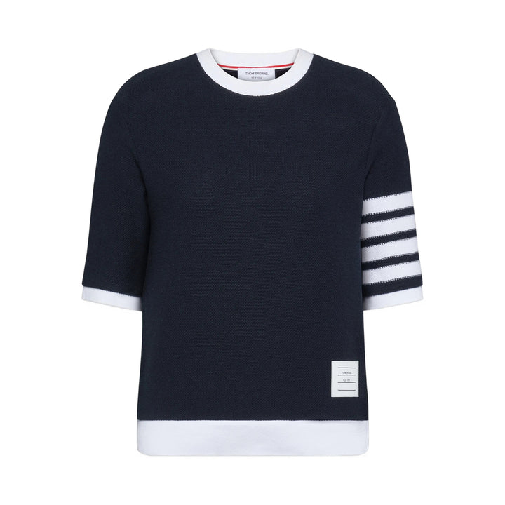 Thom Browne T Shirts - Blue, White | 90a9b9c9069b05575f87a18dc09105244438d18d