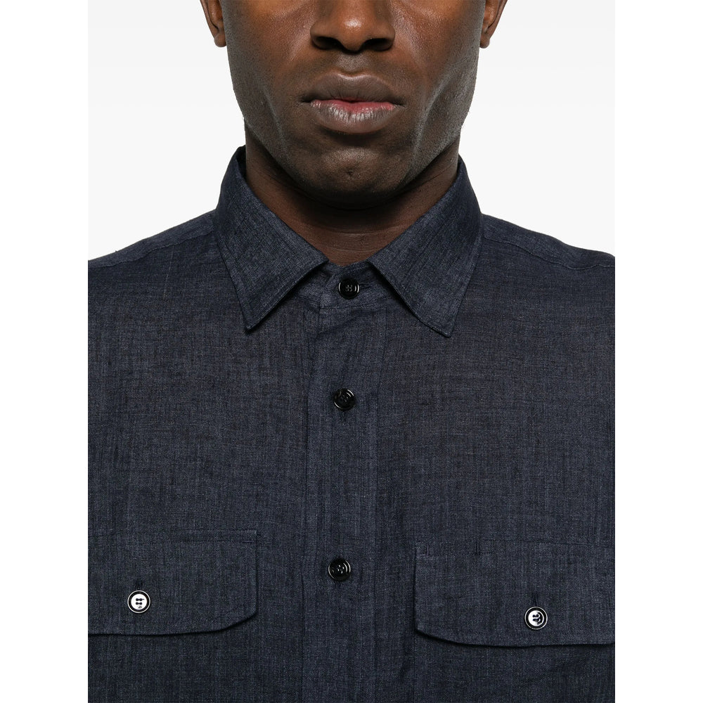 Brioni Shirts - Blue | ef6346a036624e70e29330daf2bb2fd17ba33767