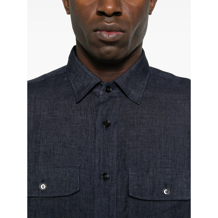 Brioni Shirts - Blue | ef6346a036624e70e29330daf2bb2fd17ba33767