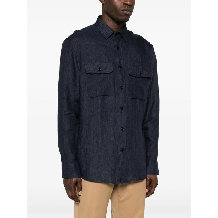 Brioni Shirts - Blue | 23f1e806665cd1690b2c0ecd4d801c77f12caa9e