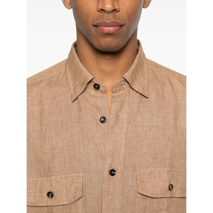 Brioni Shirts - Brown | 2366383f8bfb2fc36fccb498d77da9c86992cadb