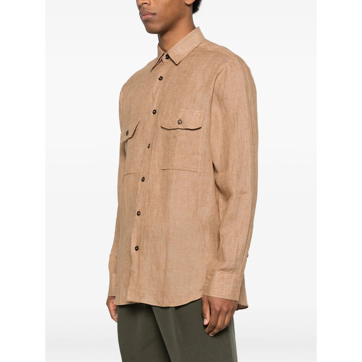 Brioni Shirts - Brown | e56708a6e2f807783f99a156719d47ea0d8913d7