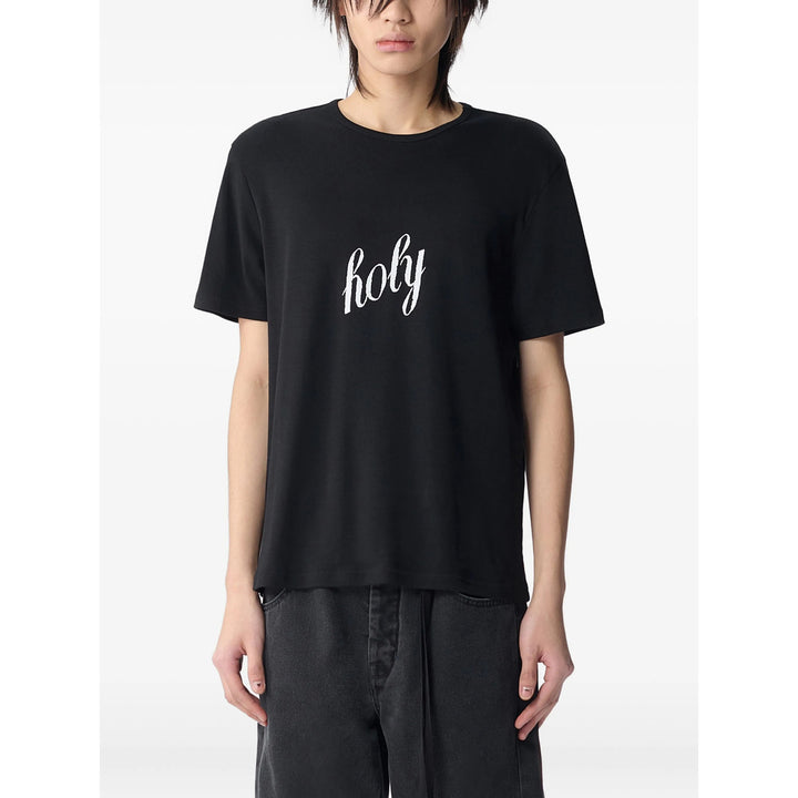Ann Demeulemeester T Shirts - Black | 2757578a5e15c35ea21fb8a55dbd70d50663375a