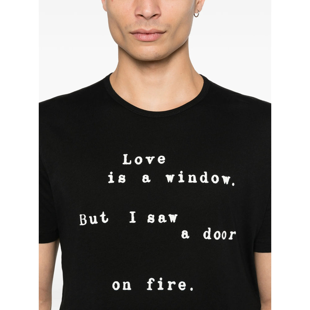 Ann Demeulemeester T Shirts - Black | b5e6d79ac677c2c153a23cd9d837baa0a26f0406