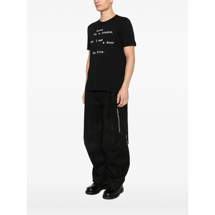 Ann Demeulemeester T Shirts - Black | c9055826663c6a33cc932e1c6951511b7d28d5a7