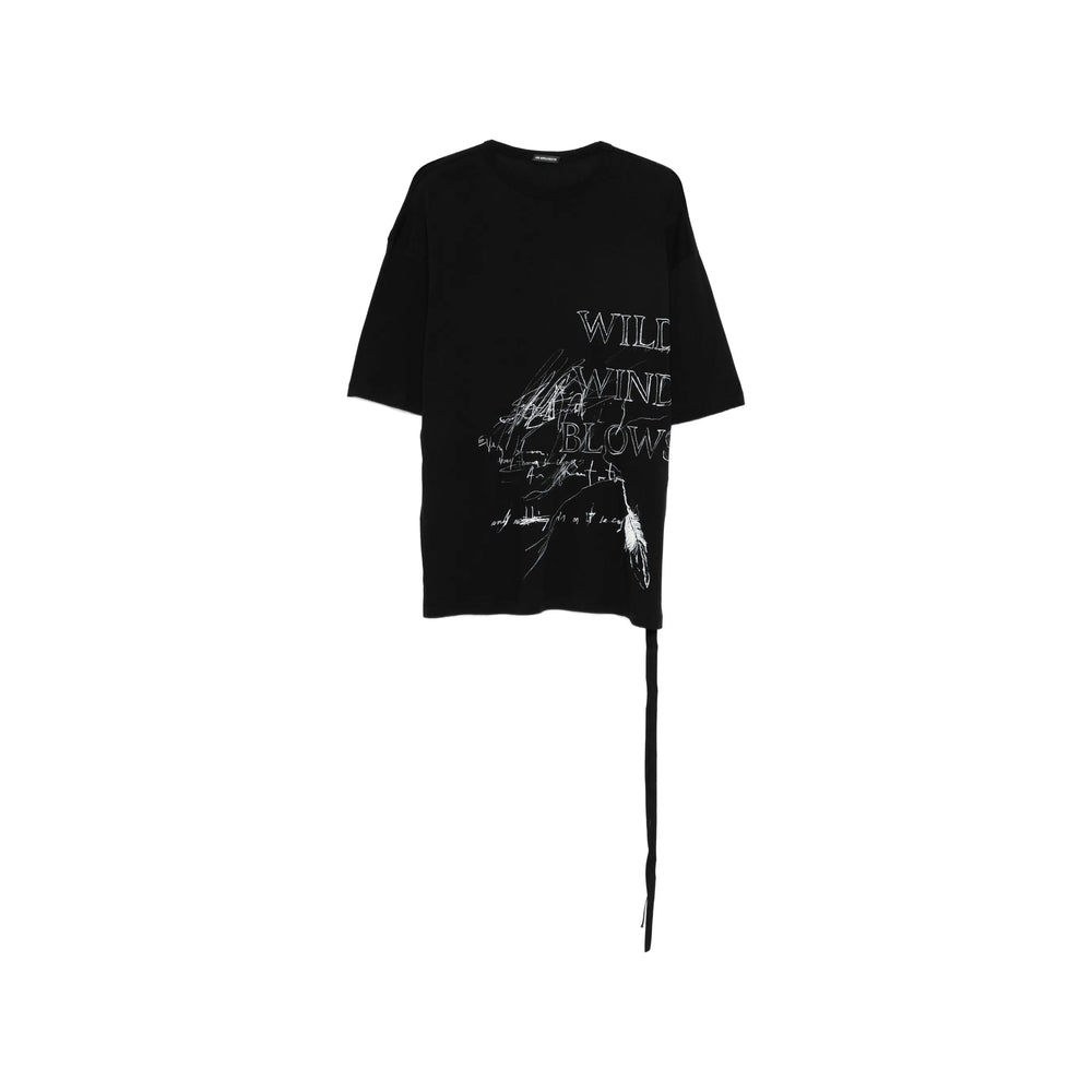 Ann Demeulemeester T Shirts - Black | d77911b0a9bef1b5af04042006e10b6d49739bff