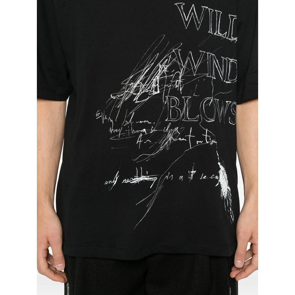 Ann Demeulemeester T Shirts - Black | 3a059be24af5147e4c72503b7f189cafc2835ef3