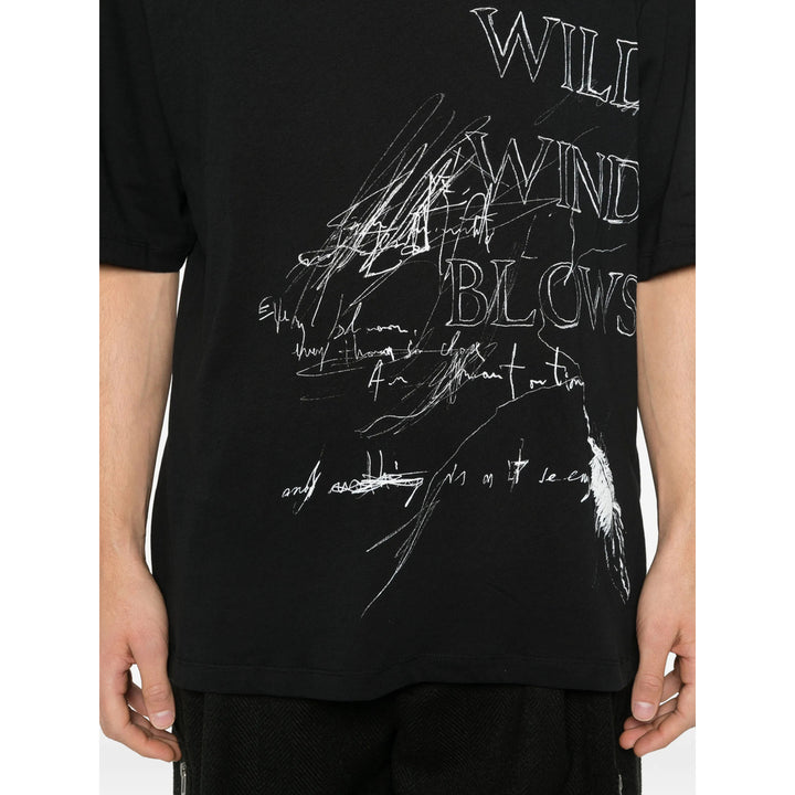 Ann Demeulemeester T Shirts - Black | 3a059be24af5147e4c72503b7f189cafc2835ef3