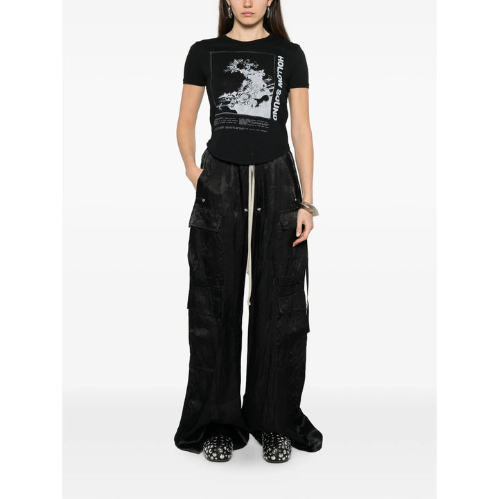 Ann Demeulemeester T Shirts - Black, White | a63a95d4409ee987f252ea26417f7aec9f3247cc