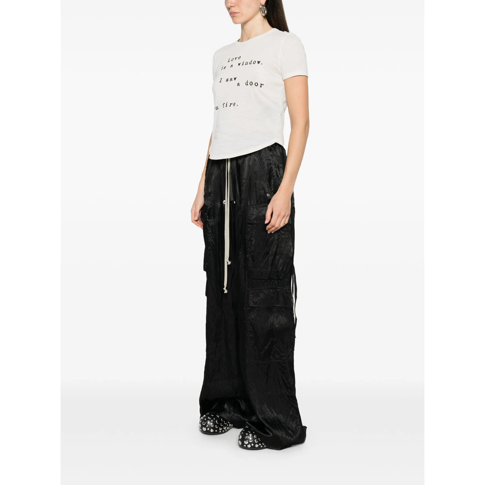 Ann Demeulemeester T Shirts - White | d3389f7904e9fa3b94702bc9835fe6d7de96fa51