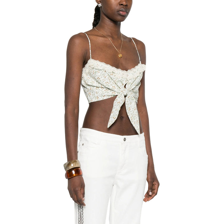 Ermanno Scervino Tops - Neutral, Green | 38edde7e315c2ba0cd454eb87d2e8c561c62da04