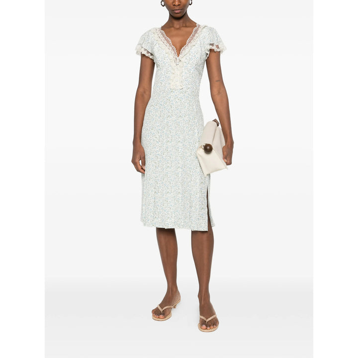 Ermanno Scervino Dresses - White, Blue | 388d409b547fd7b806a6e7c72743f7c522c88bf2