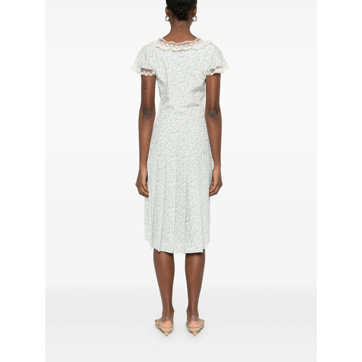 Ermanno Scervino Dresses - White, Blue | d5cce485ca7da8198be3a3aa2e08d62d9fa83d69