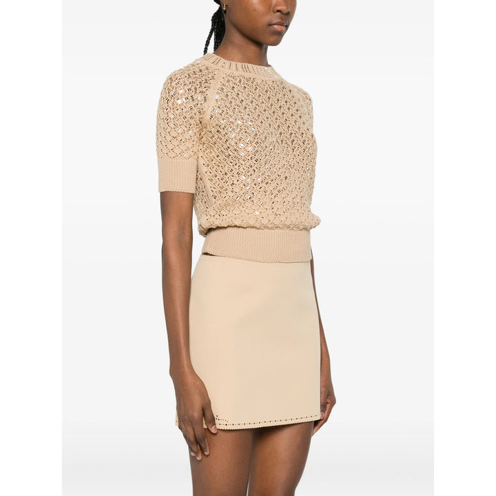Ermanno Scervino T Shirts - Neutral | 29f858648c0ccc9553d097f18c9f2edf61ecc15b