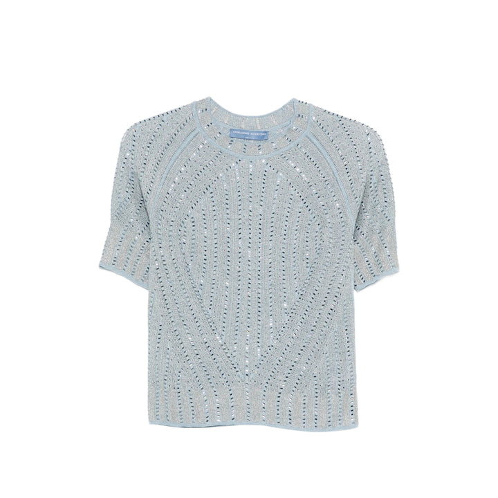 Ermanno Scervino T Shirts - Blue, Silver | a57200007d9c74961d1d21acb4daeec01e38feb4