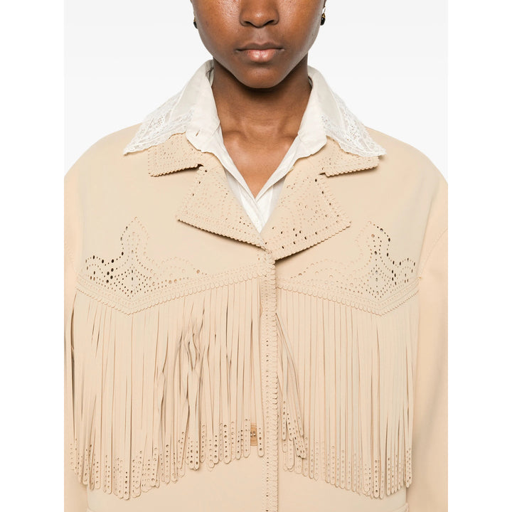 Ermanno Scervino Jackets - Neutral | d50e302a00f7c1ce2b4a9dcc9d0672d96743b296