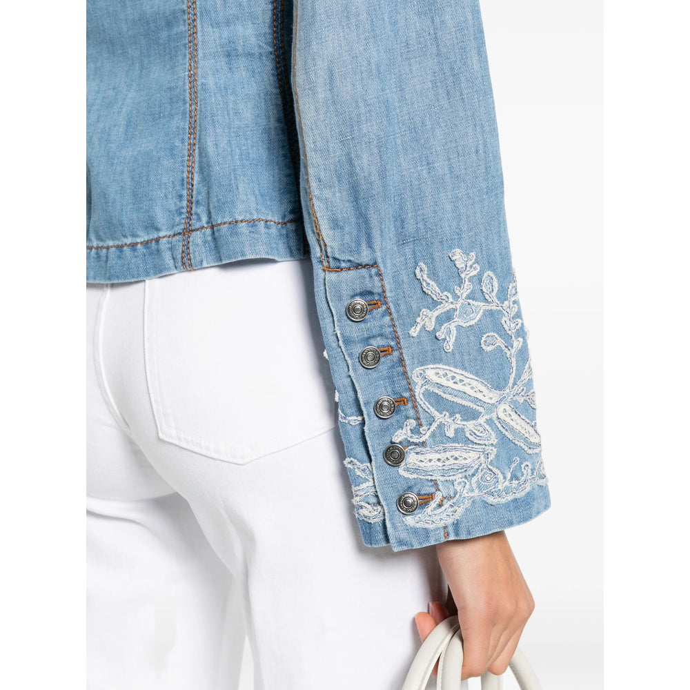 Ermanno Scervino Outerwears - Blue | edb9b74ab256d6ecdf81c625322229222e868a9b