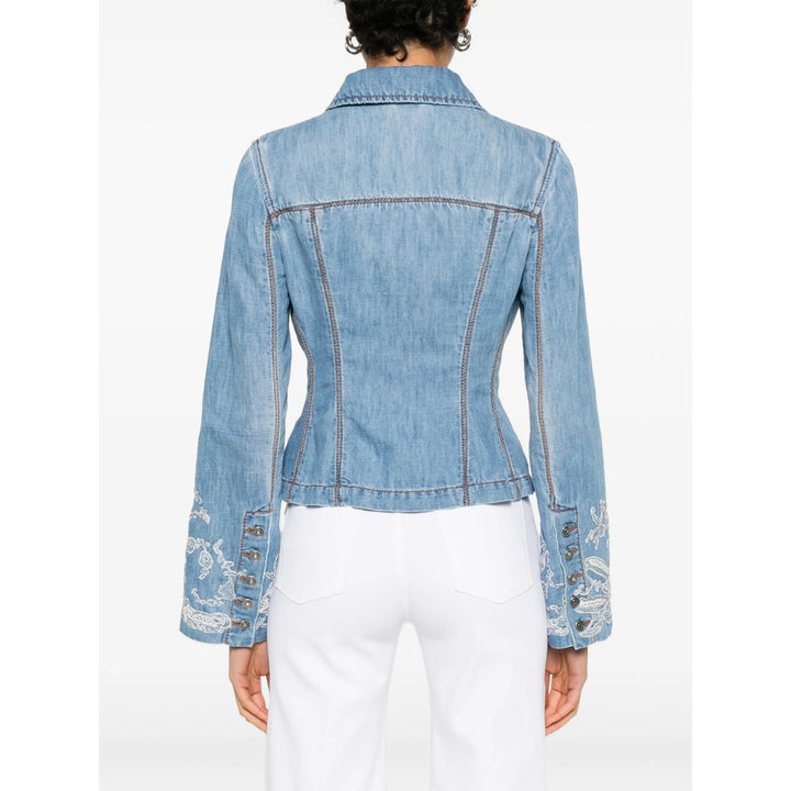 Ermanno Scervino Outerwears - Blue | 2cd3efca4b9b38ecb148c042919c9145cc458530