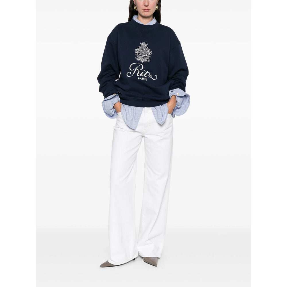 Frame Sweatshirts - Blue | 149498b67d289b31d8c69c85562821727f01c0ec