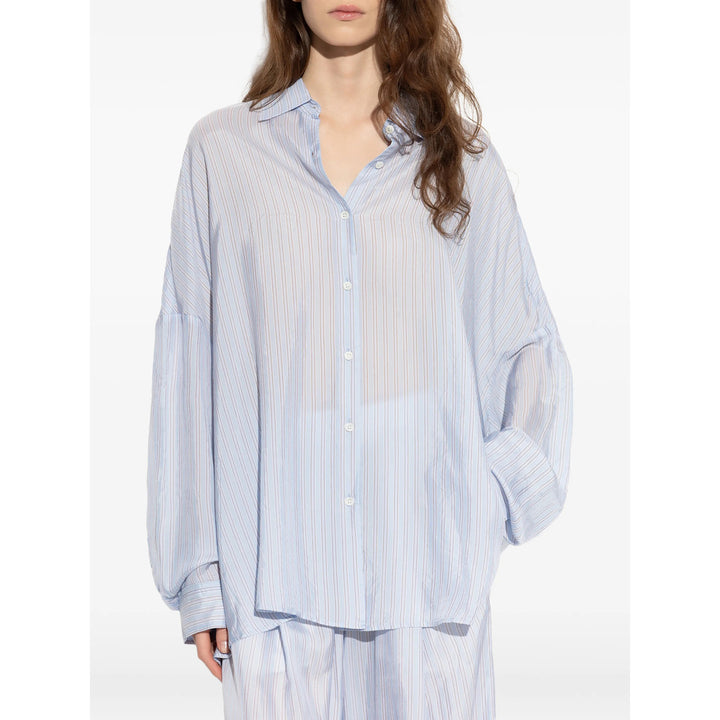 Dries Van Noten Shirts - Blue | 45de4a57faebf66621374907ae84526e7dd7eeb8